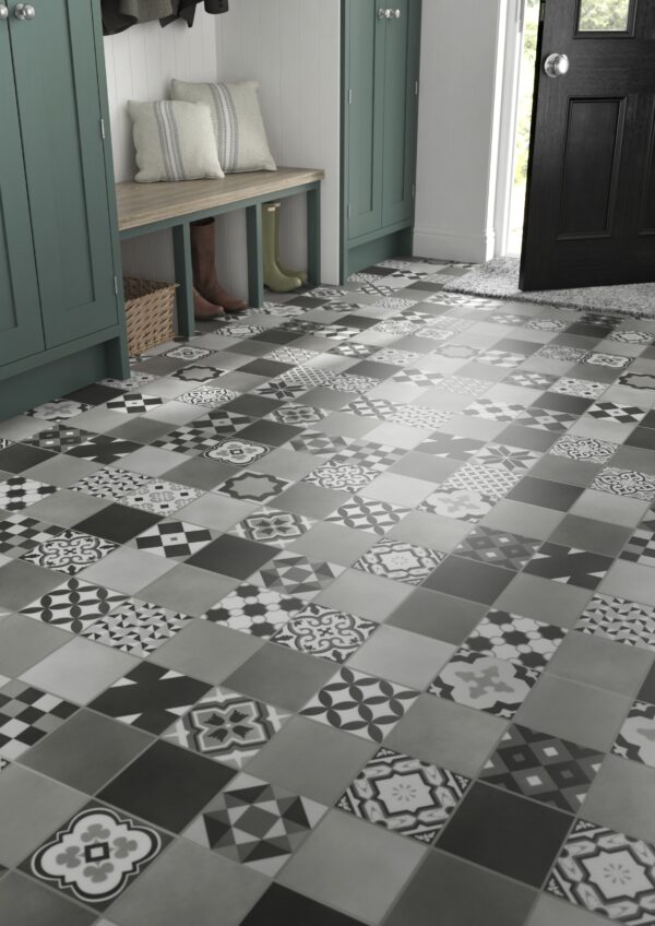 Malmo Freedom LVT - Kuvio Grey Tile