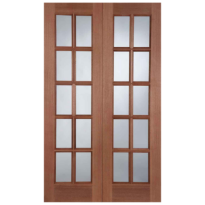 External Hardwood GTP Pair Un-glazed