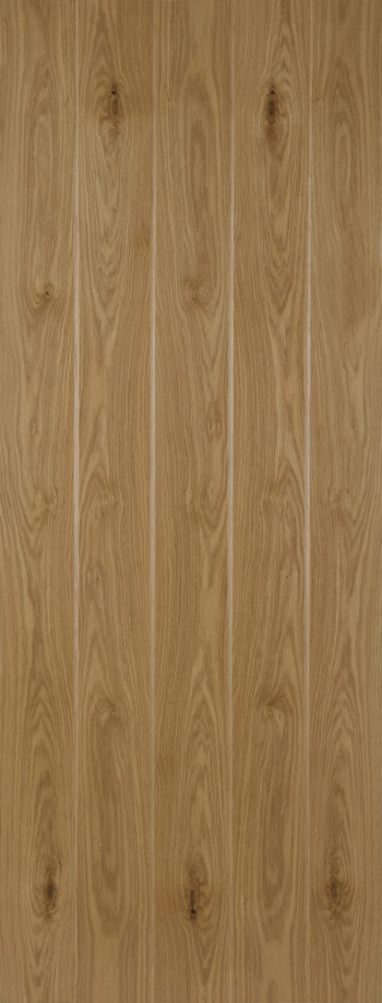 Unfinished Oak Ledged & Braced