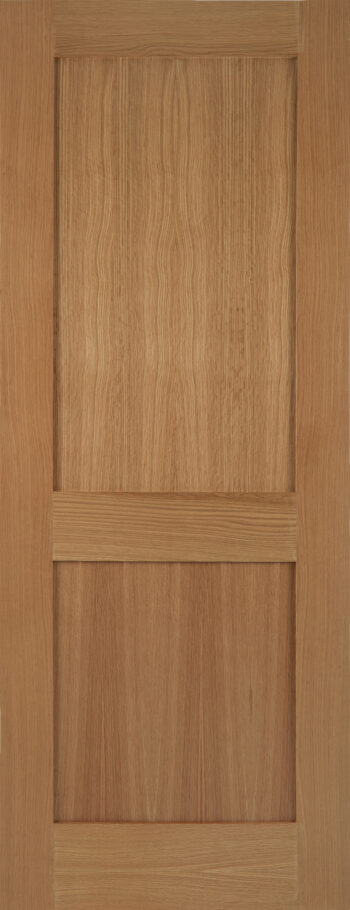 Unfinished Oak Marlborough 2 Panel FD30 Fire Door