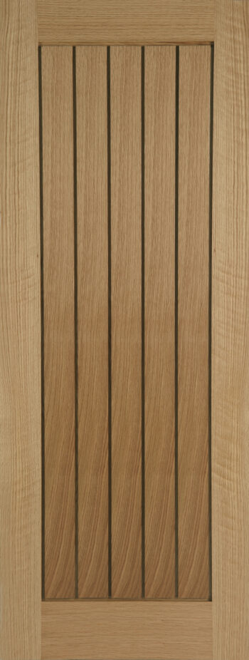 Unfinished Oak Mexicano FD30 Fire Door