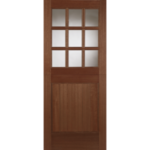 External Hardwood Stable 9 Light Un-glazed