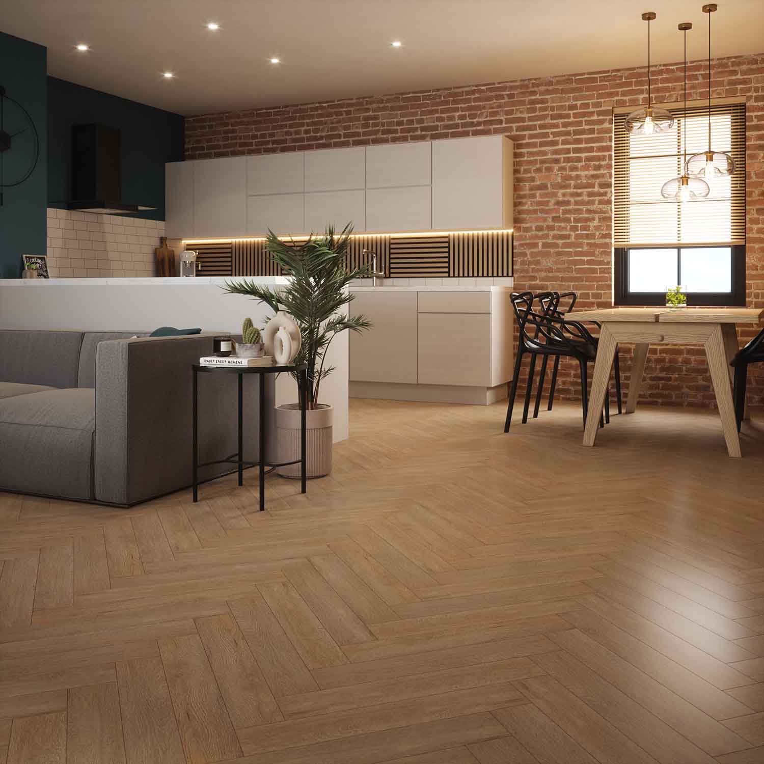 Malmo Rigid Senses Herringbone - Torsk